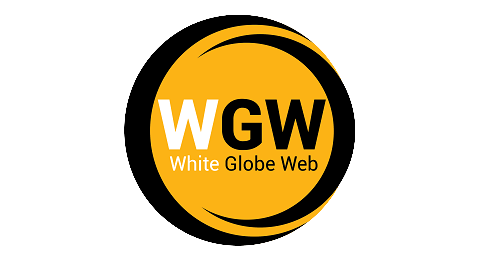 White Globe Web Logo